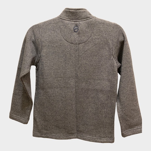 MAGELLAN OUTDOORS Boys Mock Neck Half Zip Pullover Blue Youth Small - Picture 2 of 6